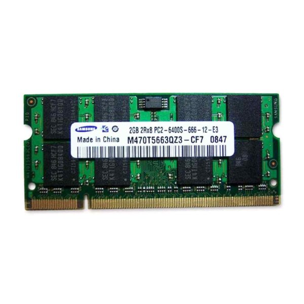 رم لپ تاپ سامسونگ مدل Samsung DDR2 800MHz ظرفیت 2 گیگابایت