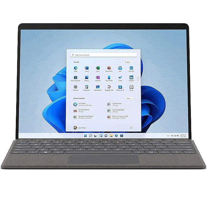  تبلت ویندوزی کارکرده مایکروسافت سرفیس پرو 8 Surface Pro 8 + Keyboard