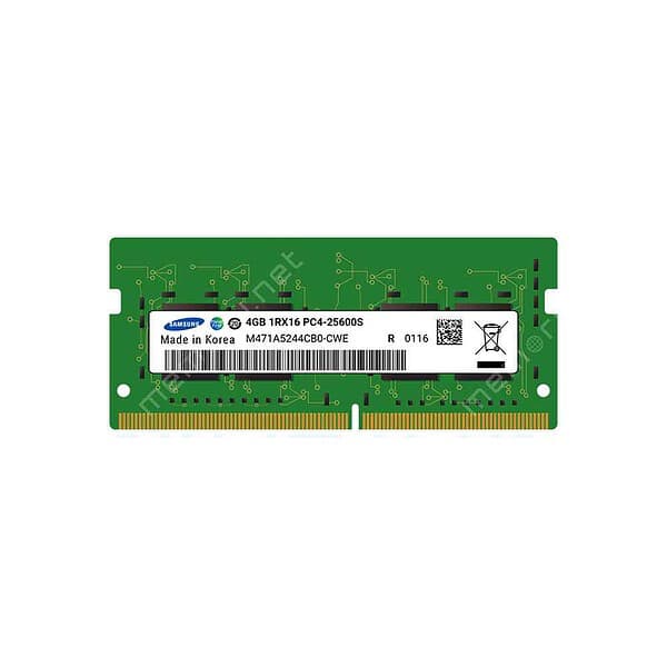 رم لپ تاپ سامسونگ مدل Samsung DDR4 3200MHZ ظرفیت 4 گیگابایت