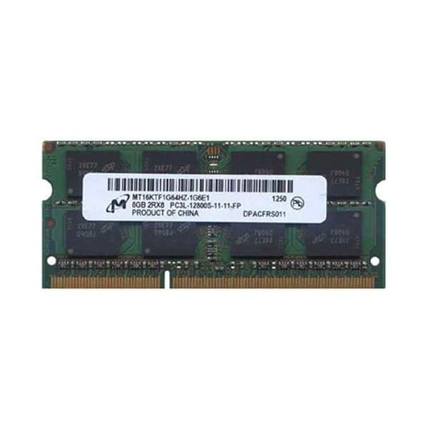 رم لپ تاپ میکرون مدل Micron DDR3 1600MHz ظرفیت 8 گیگابایت