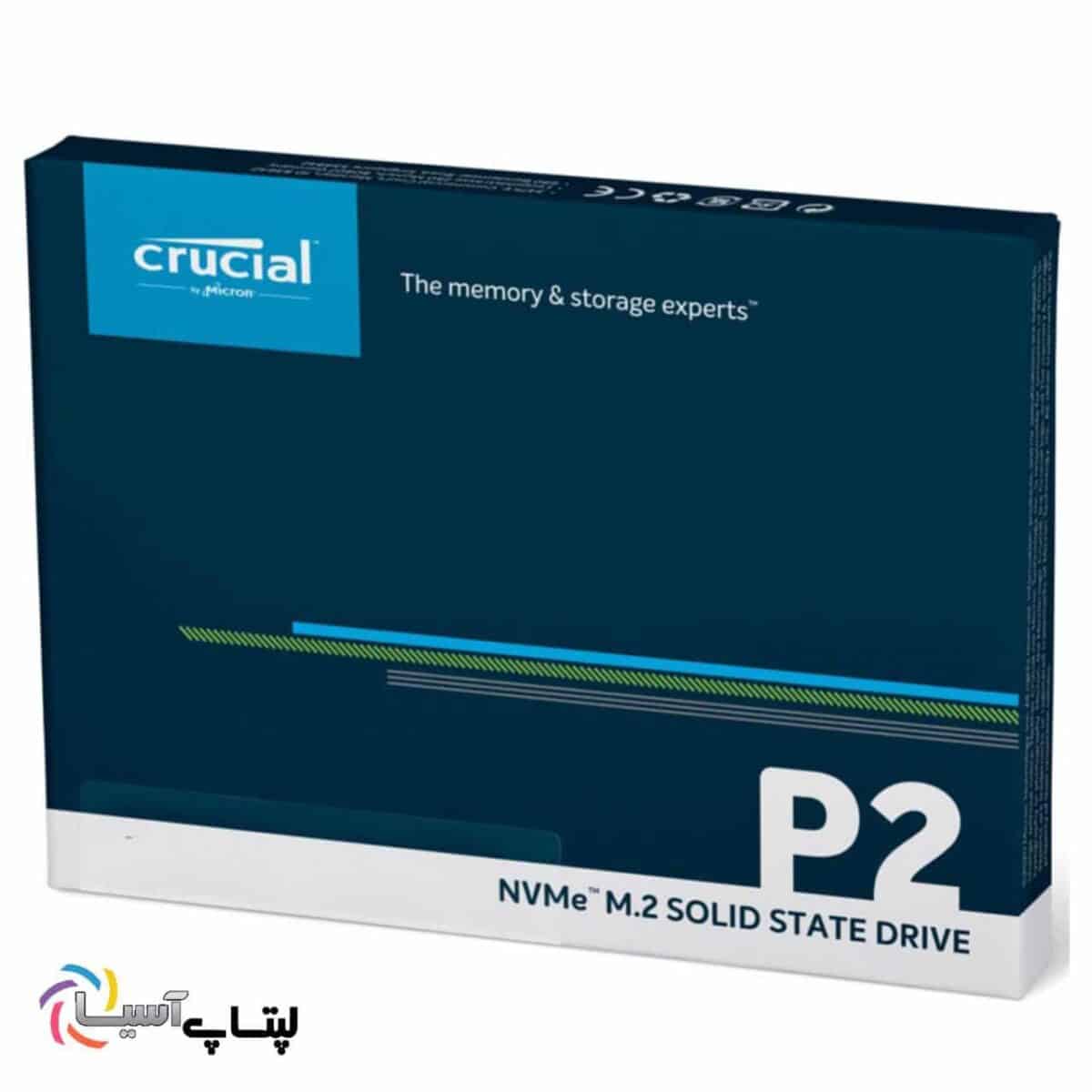 حافظه اس اس دی کروشیال مدل SSD NVMe Crusial P2 ظرفیت 500 گیگابایت - تصویر 2