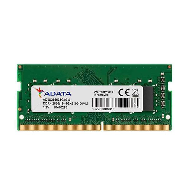 رم لپ تاپ ای دیتا مدل ADATA DDR4 2666MHz ظرفیت 8 گیگابایت