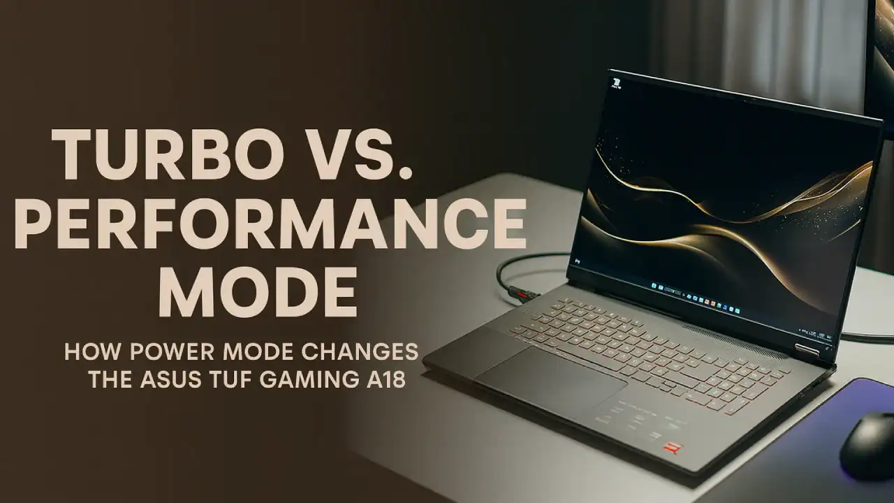 حالت توربو در برابر حالت عملکرد | Turbo vs. Performance mode